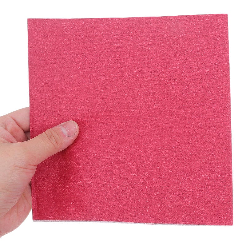 Red Disposable Paper Napkins 20 Pieces 2 Ply Soft Absorbent For Wedding Party Kitchen Everyday Use - Image 5