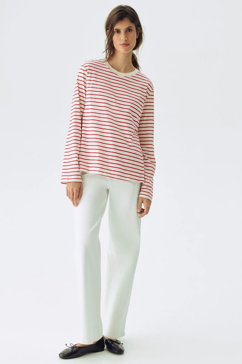 اتش اند ام بلوزة إرضاع قطنية من تشكيلة ماما