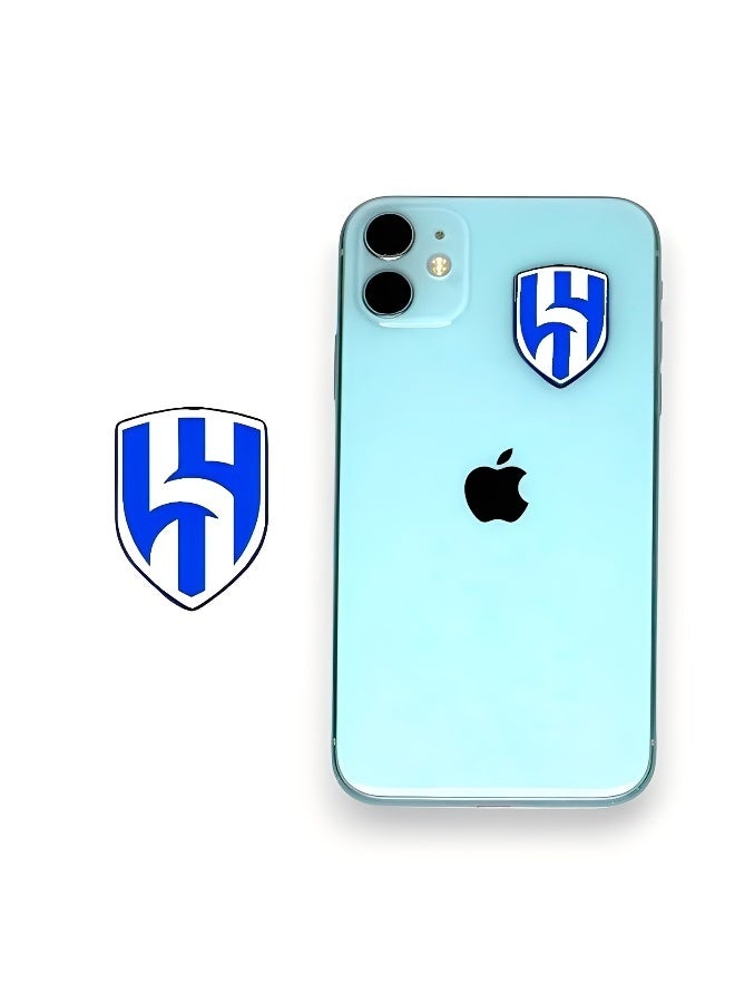2 Pieces if Al Hilal Al Zaim Sticker A Symbol of Pride And Dignity with Small Size Sticker for The Phone - Image 3