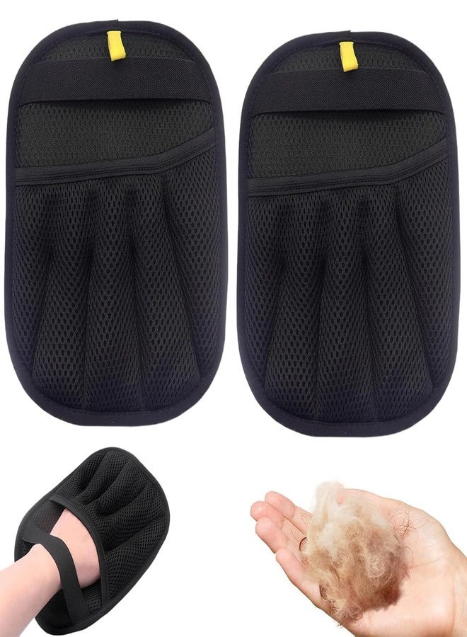 WESUN Pet Hair Removal Glove, Reusable Pet Hair Remover Glove, 2025 New Upgrade Efficient Grooming Gloves for Pet Hair, for Furniture, Carpet, Car Seat, Pet Grooming (2) - Image 1