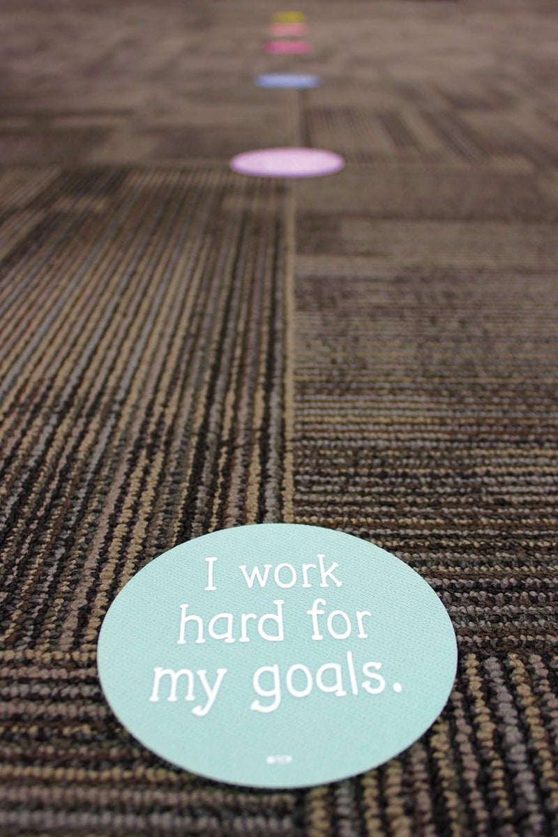 Teacher Created Resources Spot On Carpet Markers: Positive Mindset - 10.1 Cm (Tcr77501) - Image 3