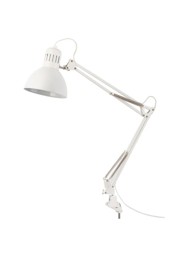 زبون مصباح عمل، أبيض - Image 1