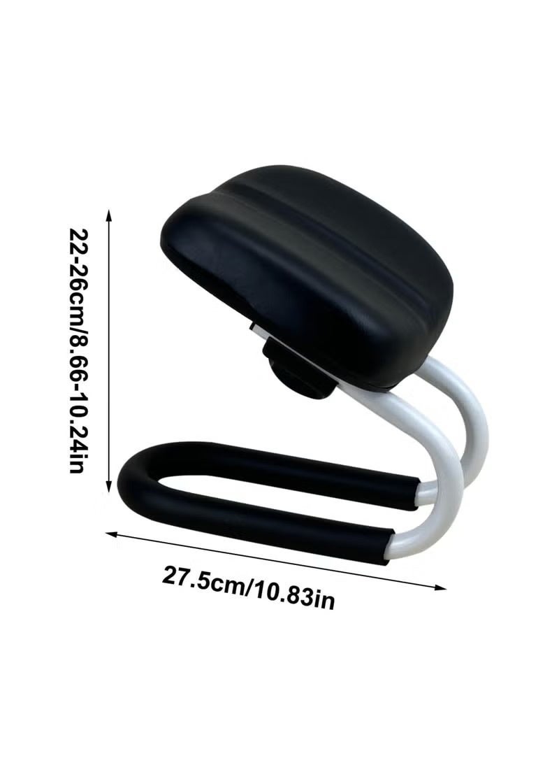 Sakina Prostration Chair for Muslims, Foldable Portable Prayer Chair, Comfortable Padded Leather Seat, Non-slip Base, Relieves Knee and Back Pressure, Ideal for Elderly, Pregnant Women and Those with Limited Mobility - Image 4