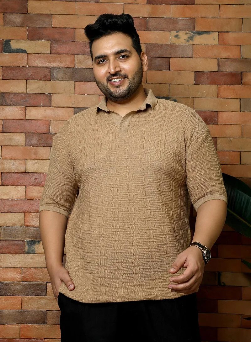 انستافاب بلس تيشيرت بولو رجالي بيج يوناني من إنستافاب بلس