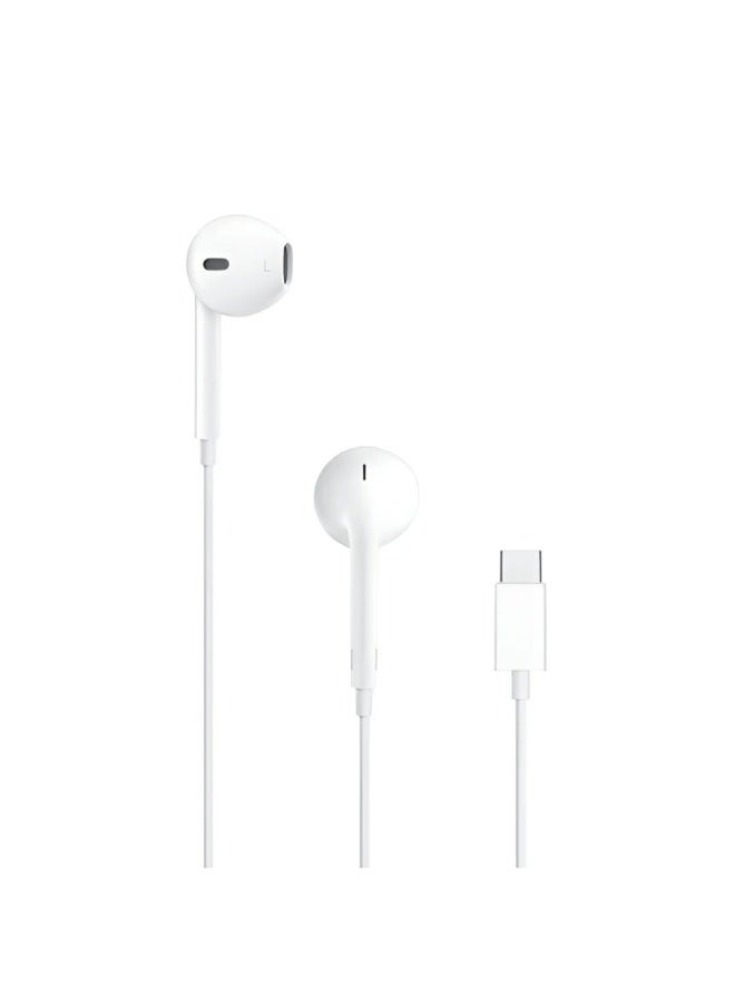 tenplus Earphones with USB C wired earphones with microphone and volume control, in-ear headphones for iPhone 17/16/15 Pro/Pro Max, iPad Pro/Air, Samsung (White) - Image 1