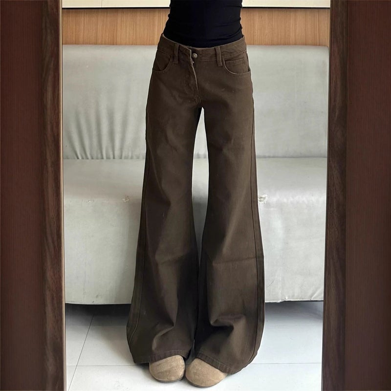 Unisex Classic Denim Jeans Loose Fit Daily Outdoor Wear - Image 1