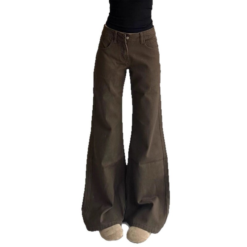 Unisex Classic Denim Jeans Loose Fit Daily Outdoor Wear - Image 5