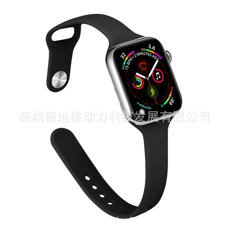 Tmall Sale For Applewatch Watch Band Slimming Silicone Watch Band Apple Watch Band S9Ultras8 - Image 3