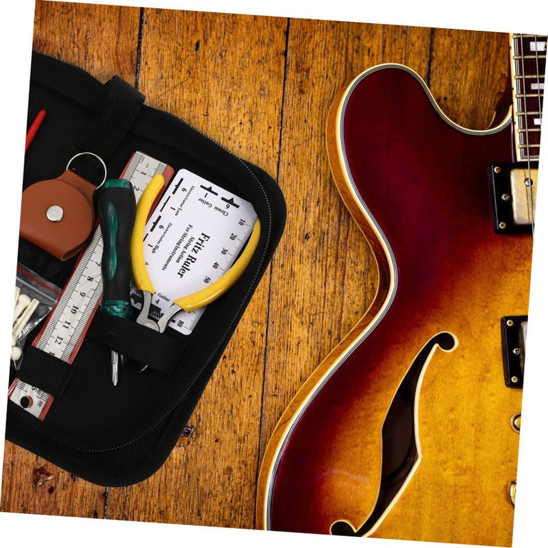 Zipper Guitar Repair Tool Bag 2 Pack Protective Cloth Case for Luthiers - Image 3