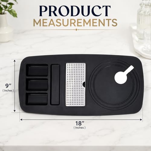 Purely Serene ABS Hotel Kettle Tray | Tea & Coffee Setup Tray | Rectangular Hospitality Room Accessory for Hotels, Resorts & Airbnb - Image 2