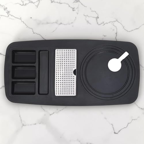 Purely Serene ABS Hotel Kettle Tray | Tea & Coffee Setup Tray | Rectangular Hospitality Room Accessory for Hotels, Resorts & Airbnb - Image 1