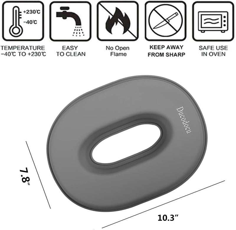 Ducodocu Silicone Number Cake Pan Large 3D Number Cake Mold Baking Forms Novel Cake Tins DIY Baking Mold for 7/70th Birthday Wedding Anniversary 10 inch Number of 7&0 - Image 5