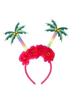 HOXIEYA Summer Headband Palm Tree Hair Band Cute Palm Summer Hair Hoop Design Hair Accessories Hawaii Beach Party Hair Headdress Decoration - palm  - Image 1