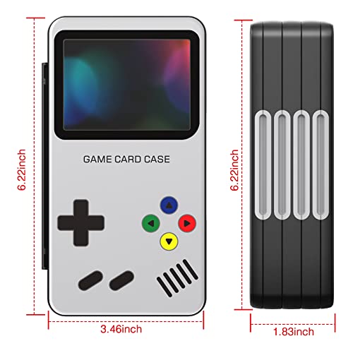 HEIYING Game Card Case Holder Compatible with Nintendo Switch 2/Switch OLED,Portable Switch Lite Game Card Storage with 96 Game Card Slots and 24 Micro SD Card Slots - Image 5