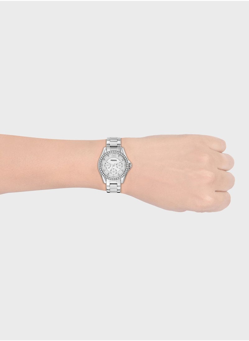 FOSSIL - Riley Stainless Steel Analog Watch - Image 1