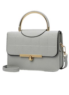 Solid Colour High Quality Casual Party Handbag Crossbody Bag Grey
