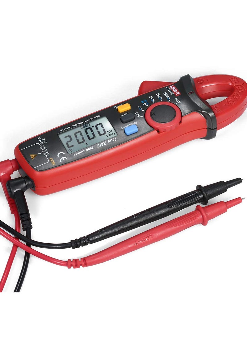 UNI-T UT210E Mini Digital Clamp Meter, Portable and Precise Handheld Multimeter for AC/DC Voltage, Current, Resistance, and Capacitance Measurements - pzsku/ZD4B51C1289CB74602359Z/45/_/1700134283/7823633b-bb0c-47ee-b489-af99224c0203