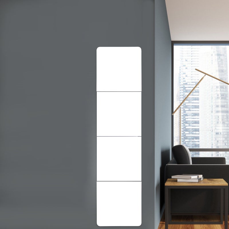 1 Set Full Length Wall Mirror Tile Household Adhesive Wall Mirror for Gym Bedroom Living Room - Image 2