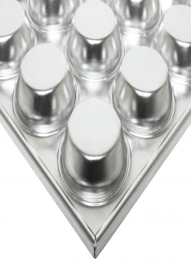 TrueCraftware- 24 Cup Muffin Baking Pan 3-1/2 oz each cup Aluminum- Cupcake Baking Pan Bakeware Cupcake Pan Great for Making Muffin Cakes Tart Bread Shortcakes Brownies for Home and Kitchen - Image 4