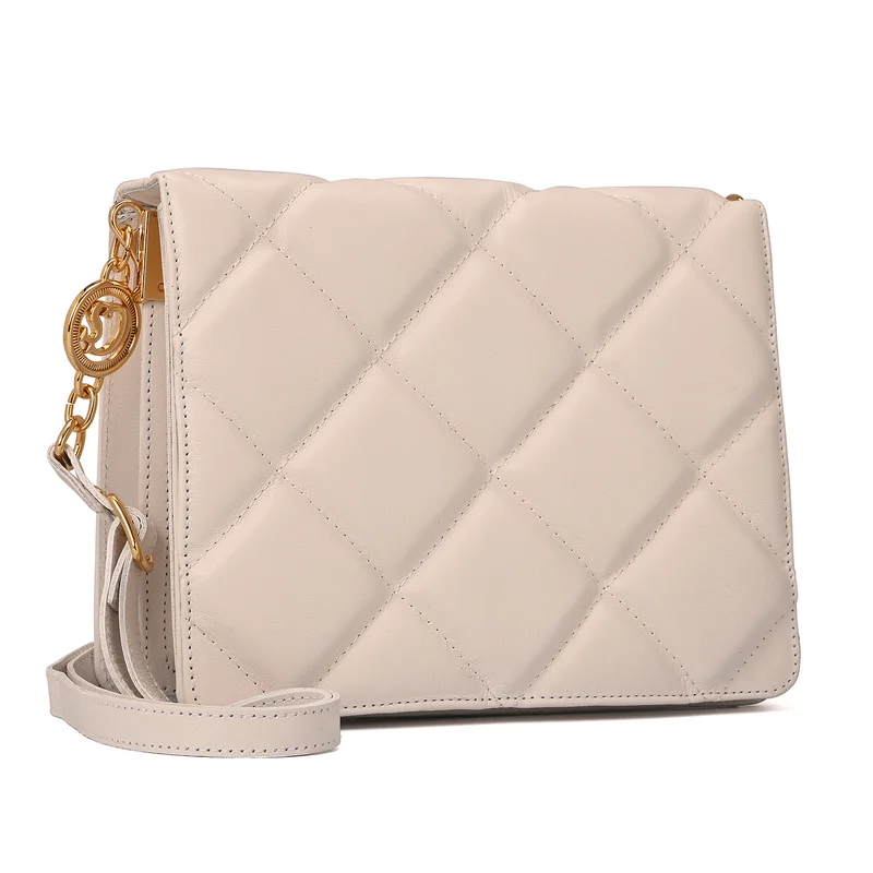 Quilted Bag Minimal White