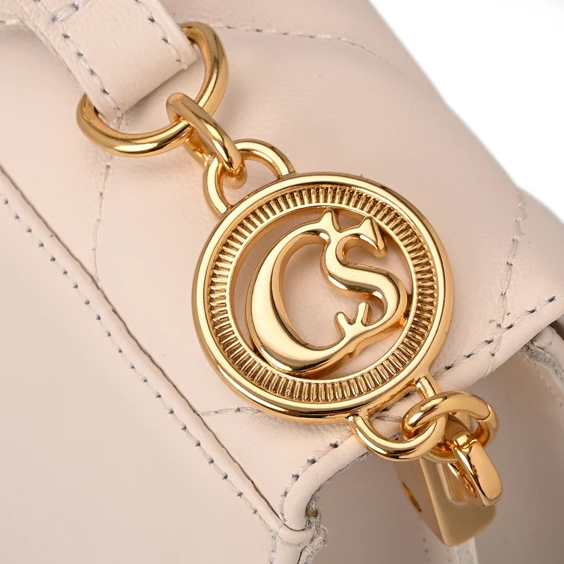 Carmen Steffens  Quilted Bag Minimal White for Women | Best Price UAE