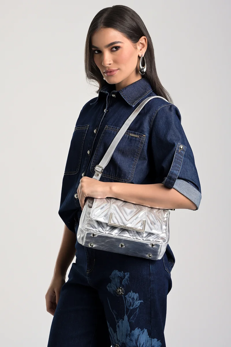 Carmen Steffens  Quilted Bag Minimal White for Women | Best Price UAE