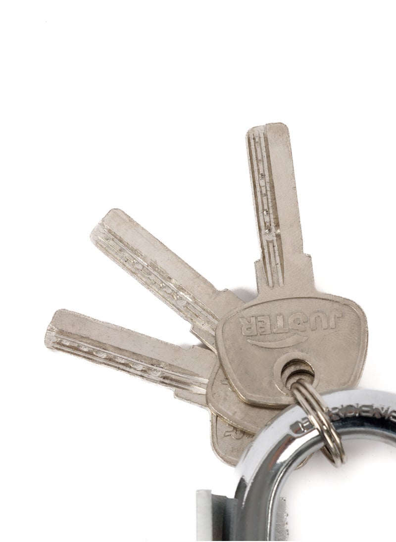 JUSTER Solid Padlock silver 63 mm  - Image 3
