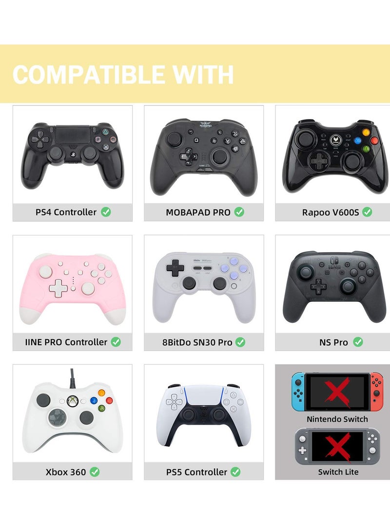 2-Piece Galaxy Thumb Grip Set For PS4/PS5 Controllers  - Image 3