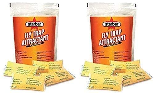 Starbar 2 Bags of Fly Trap Attractant, 16 Pouches Total - Image 2