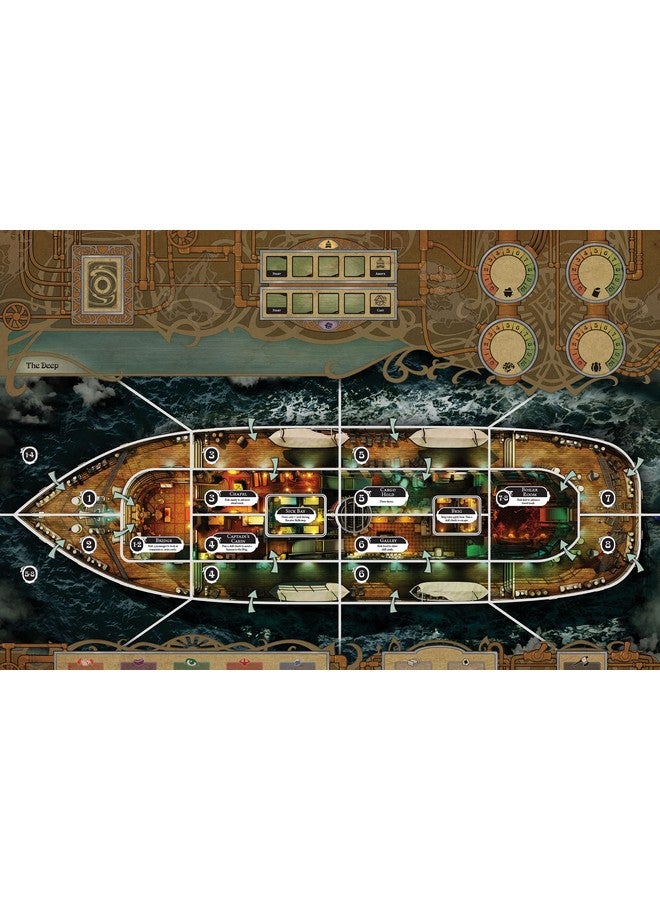 Fantasy Flight Games Unfathomable | Strategy Game for Teens and Adults | Arkham Horror | Hidden Traitor Board Game | Ages 14+ | 3-6 Players | Average Playtime 120-240 Minutes | Made by Fantasy Flight Games - Image 2