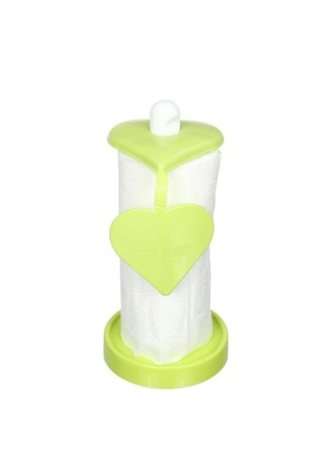 Generic Heart Shaped Plastic Tissue Holder, Multicolour - 12 x 12 cm  - Image 2