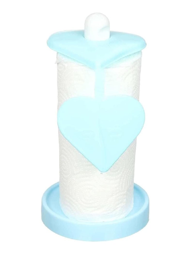 Generic Heart Shaped Plastic Tissue Holder, Multicolour - 12 x 12 cm  - Image 5