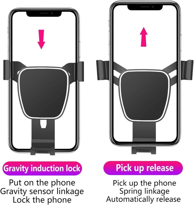 musttrue LUNQIN Car Phone Holder for 2018-2021 Mazda 6 - Navigation Bracket Mobile Cell Phone Mount - Image 3