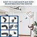 AURUZA 9Pcs Dusters for Cleaning Kit Extendable Microfiber Duster Tools with 100 Long Pole Retractable Gap Bendable Dust Cleaner Reusable Washable Cleaning Supplie for Ceiling Fan Furniture Cars and Home - Image 4
