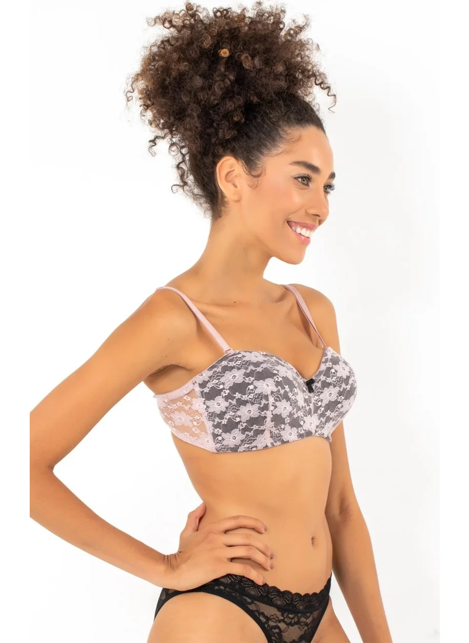 Miorre Unfilled Lace Full Covered Bra