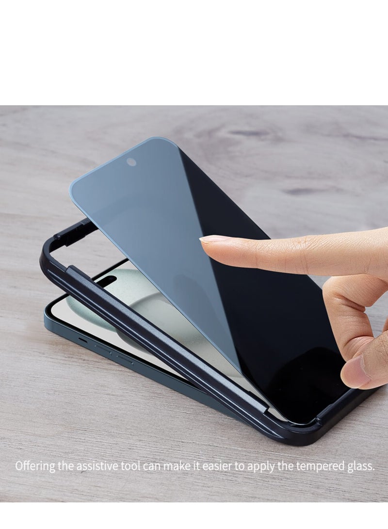 Nillkin Amazing Guardian Full coverage privacy tempered glass for Apple iPhone 15 6.1 (2023) - Image 3