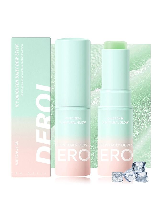 ديرول ترتد إصلاح التجاعيد متعددة البلسم للتجاعيد للوجه لترطيب العصي اليومية الندى ، مكون هيدرات لإحساس التبريد الطبيعي ، الجلد الجاف المنعش ، العناية بالبشرة المضادة للشيخوخة الكولاجين - Image 1