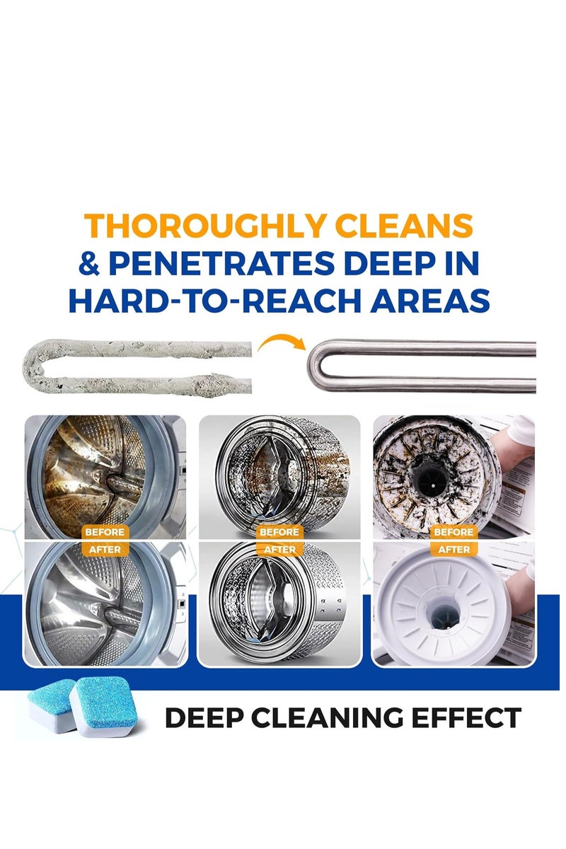 يوفان 24piece غسالة المنظف التلقائي التلقائي بالكامل التنظيف العميق لعملية إزالة العرق في غسالة الغسالة المهنية المستخدمة لإزالة الأوساخ والروائح. - Image 5