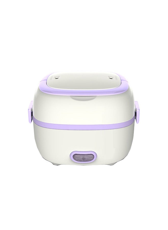 Generic Electric Portable Rice Cooker YY26600 White/Purple  - Image 1