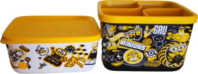 Tupperware Minion Set 1 Lt and 650 ml