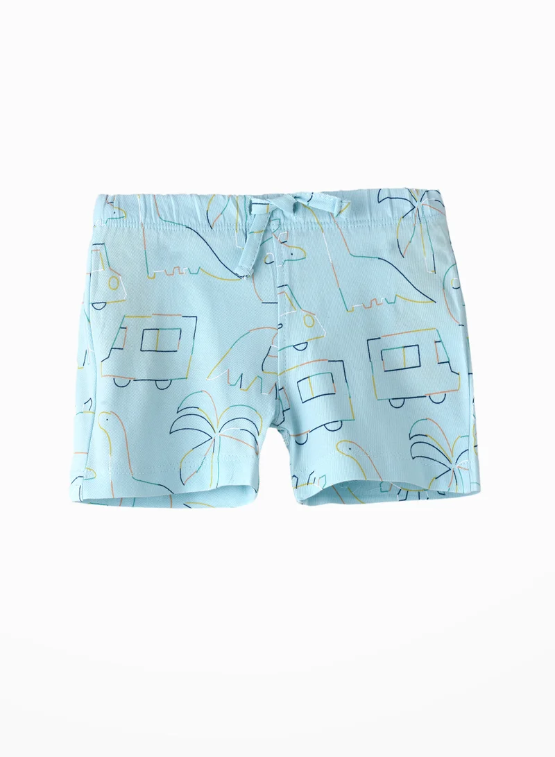 JAM Summer Adventures: Boys' Breathable Cotton Knit Shorts