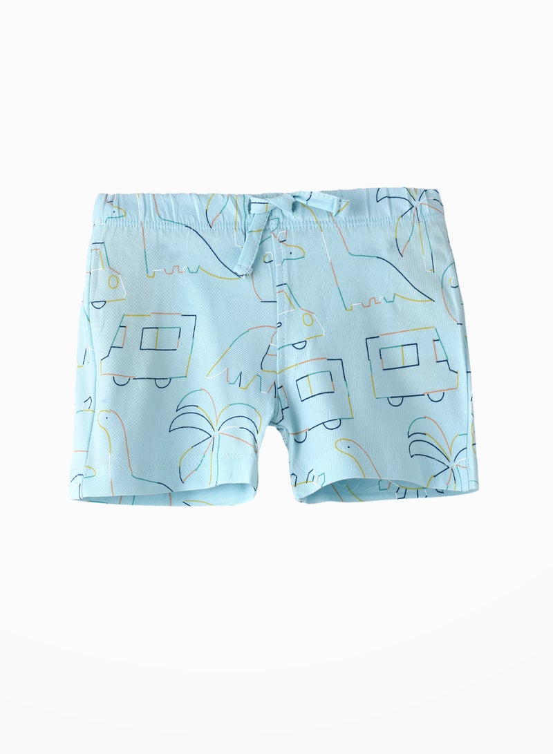 JAM Summer Adventures: Boys' Breathable Cotton Knit Shorts  - Image 1