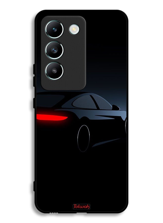 Tolwak Vivo Y100 4G Protective Case Cover Dark Car - Image 1