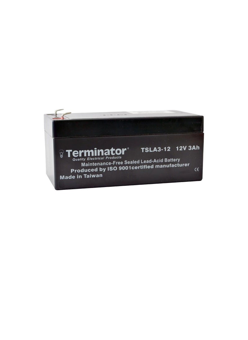 Terminator Terminator SLA Battery 12V-3Ah TSLA 3-12  - Image 1