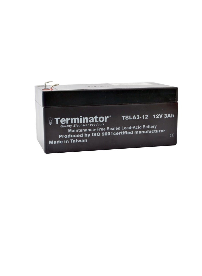 Terminator Terminator SLA Battery 12V-3Ah TSLA 3-12  - Image 2
