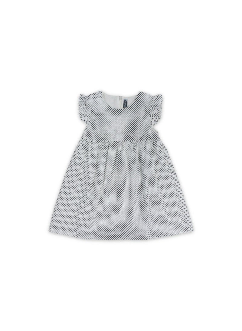 Pompelo Baby Girls Cotton Dress – Printed Design - Image 1