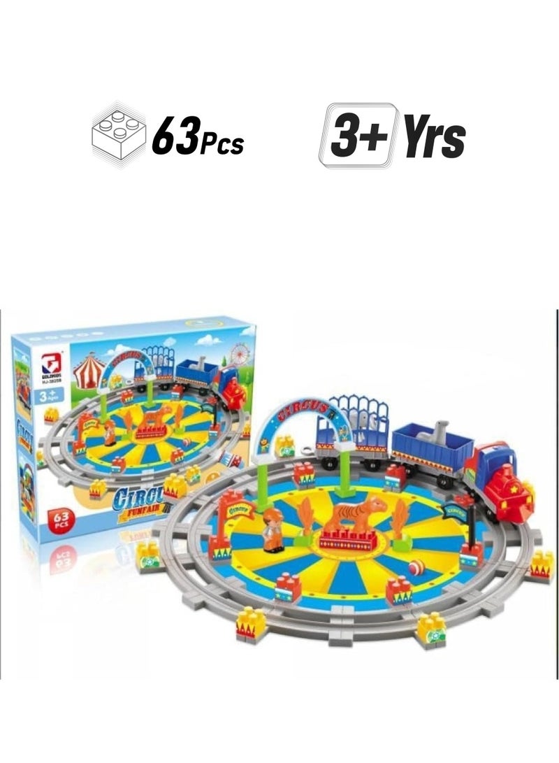 Amusement Circus Blocks 63pcs