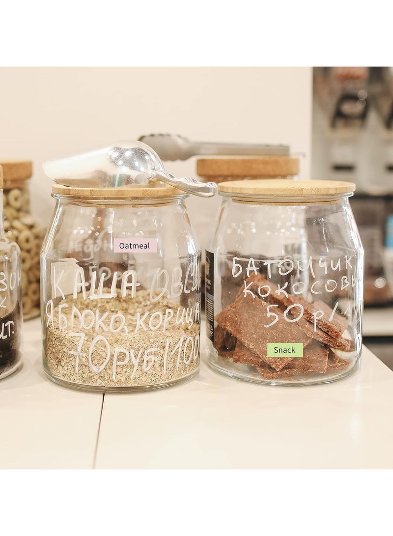 بيري بيدج ورقة لاصقة لملصقات ذات نمط لطيف (رول واحد)، شريط لاصق، ورقة طباعة حرارية، الاسم، السعر، ملصقات باركود، لتنظيم المنزل والمكتب، مقاوم للماء والزيت ومضاد للتمزيق لآلة PeriPage L1 المصغرة - Image 3