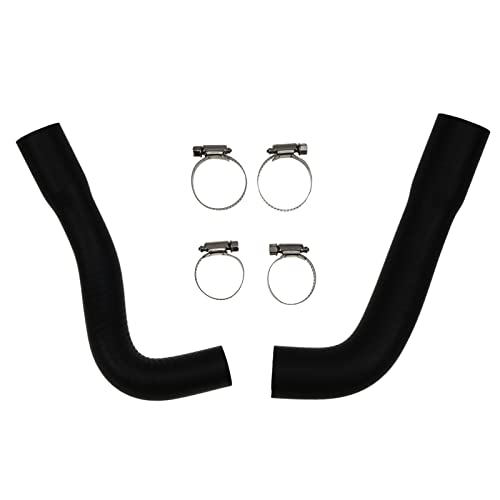 JZGRDN Fuel Filler Hose & Fuel Vent Hose Set with 4 Clamps 52040079 52040081 17740.07 17741.05 Compatible with Jeep Wrangler YJ 87-95 20 Gallan Fuel Tank - Image 4