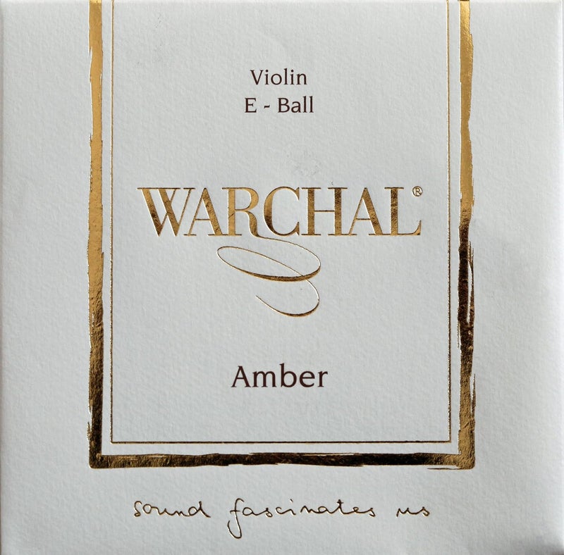Warchal Amber Violin E String with Ball - Image 1